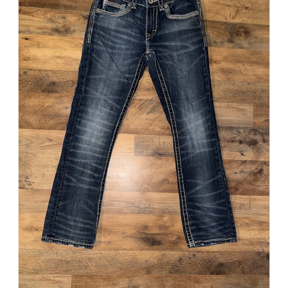 Buckle Black men’s bootleg blue jeans - Picture 10 of 16